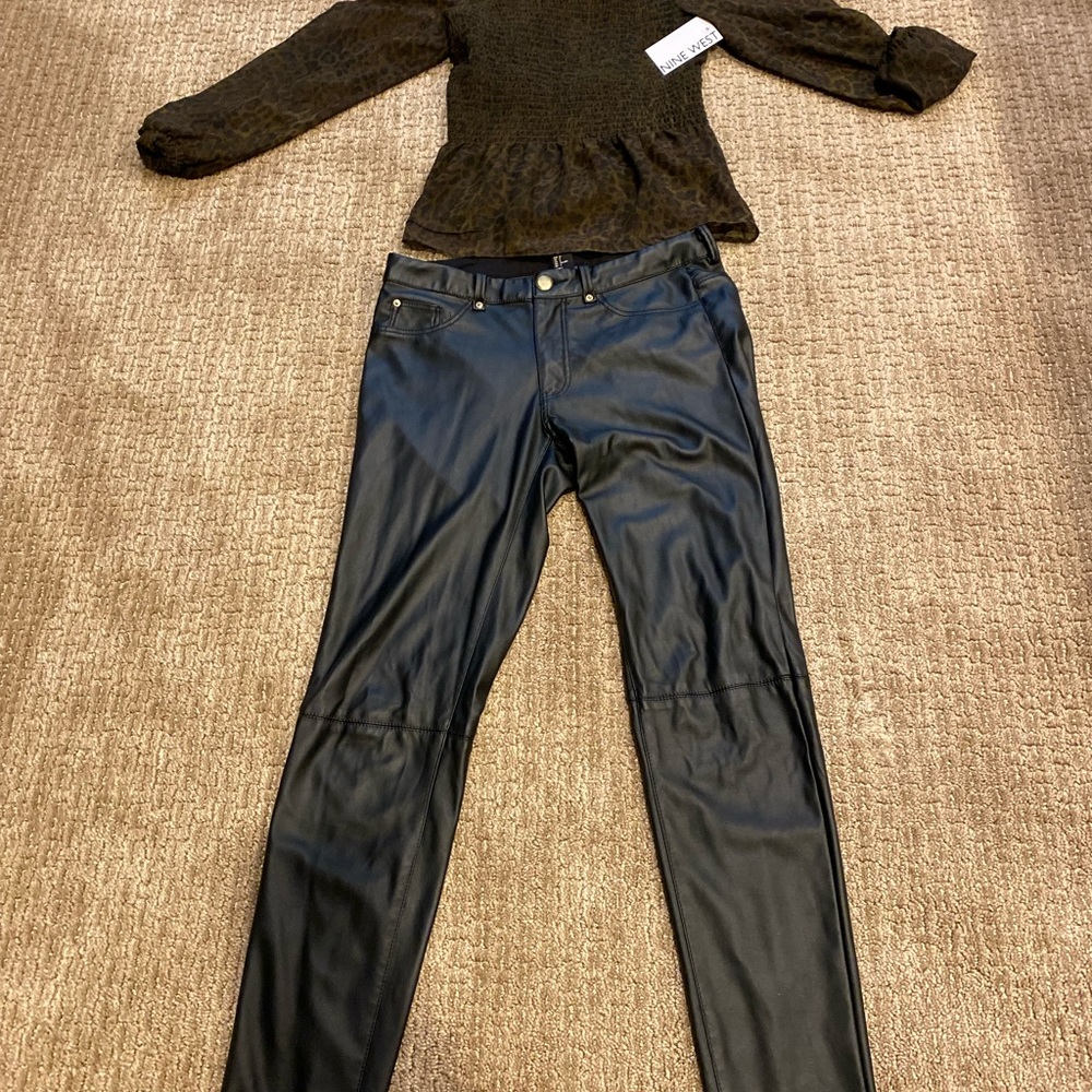 HM Faux leather Size US 6